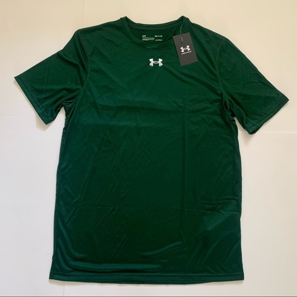 Under Armour New with Tags Loose Mens Army Military Green T Shirt Size Small - Picture 4 of 11